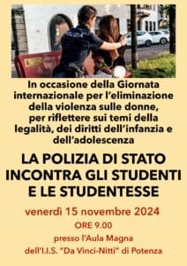 Locandina Polizia di Stato