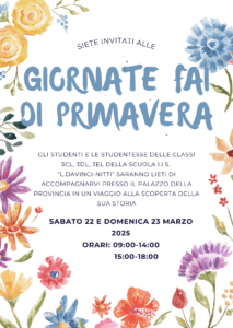 Locandina Giornate Fai